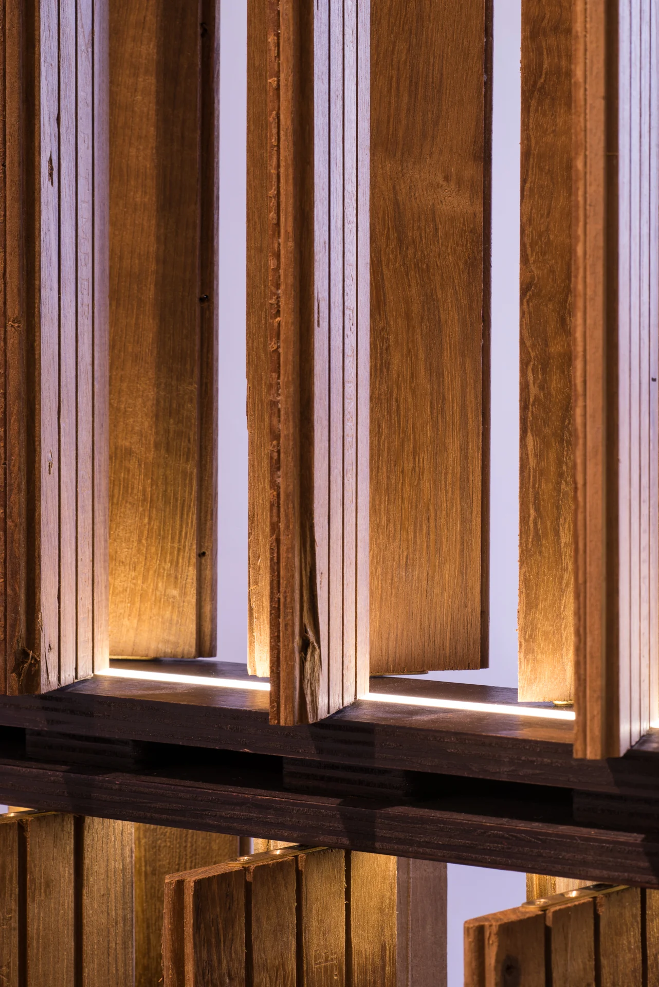 Sustainability As in many of our other projects, MFS is built with abandoned teak flooring planks recovered in Hong Kong.