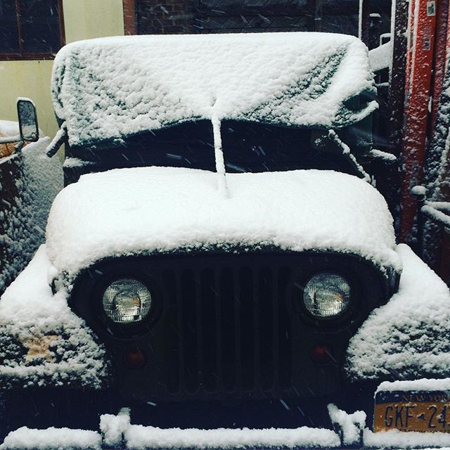 Snow day! #jeep.