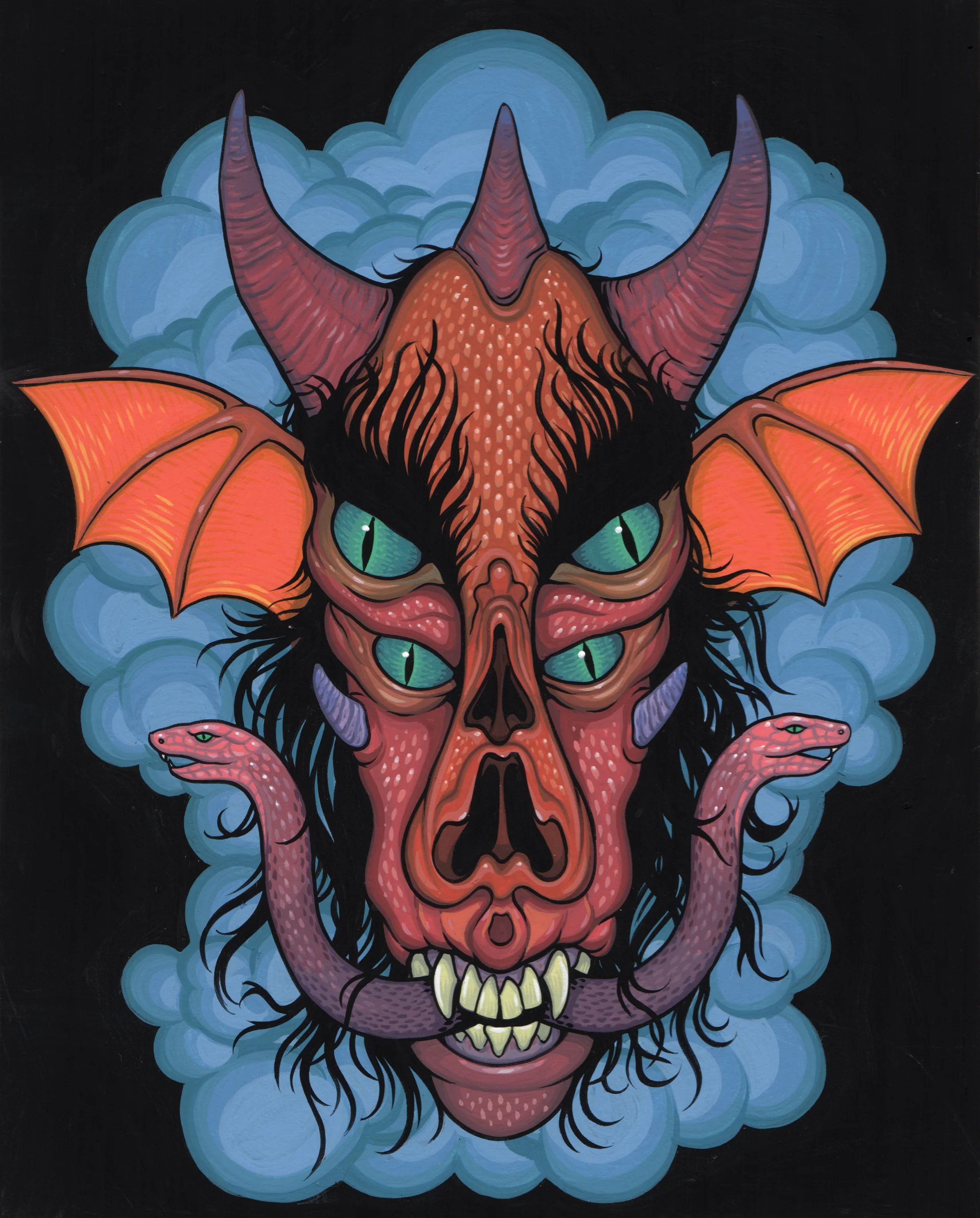 Demon Head Study 2