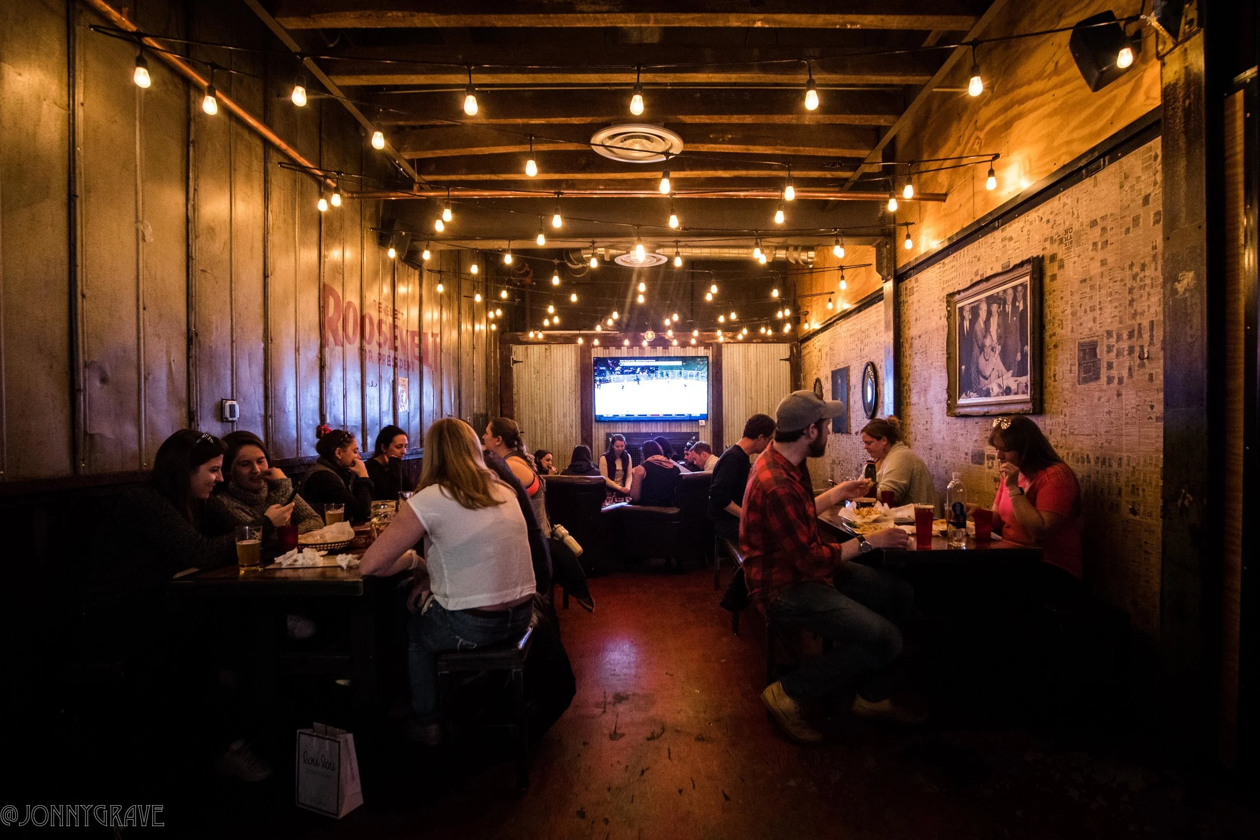 Franklin Hall — Tin Shop Bar & Restaurant Development Washington, D.C.