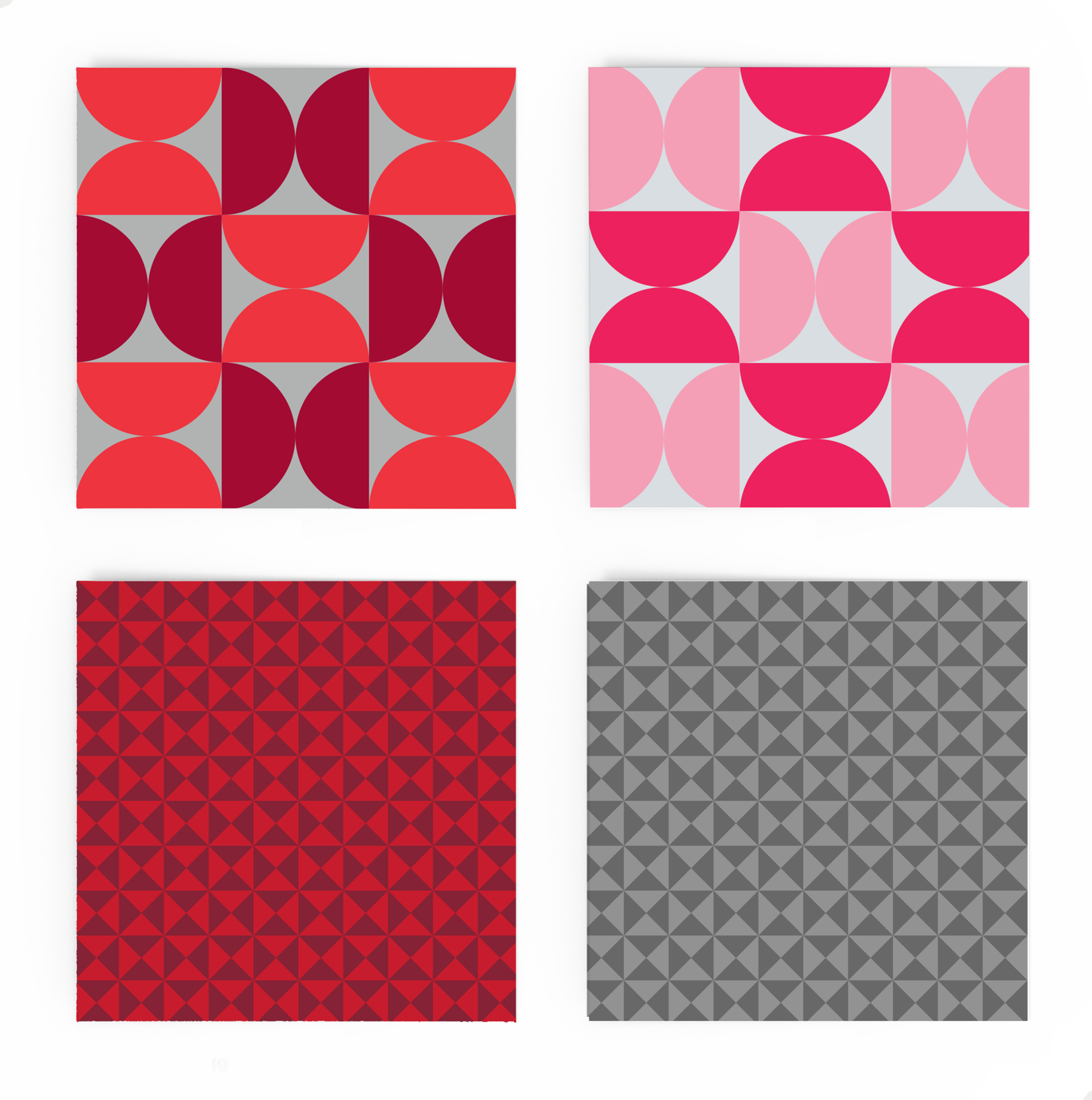 These patterns are also designed to be flexible enough to accommodate products that might be more girl oriented, or conversely more gender neutral.