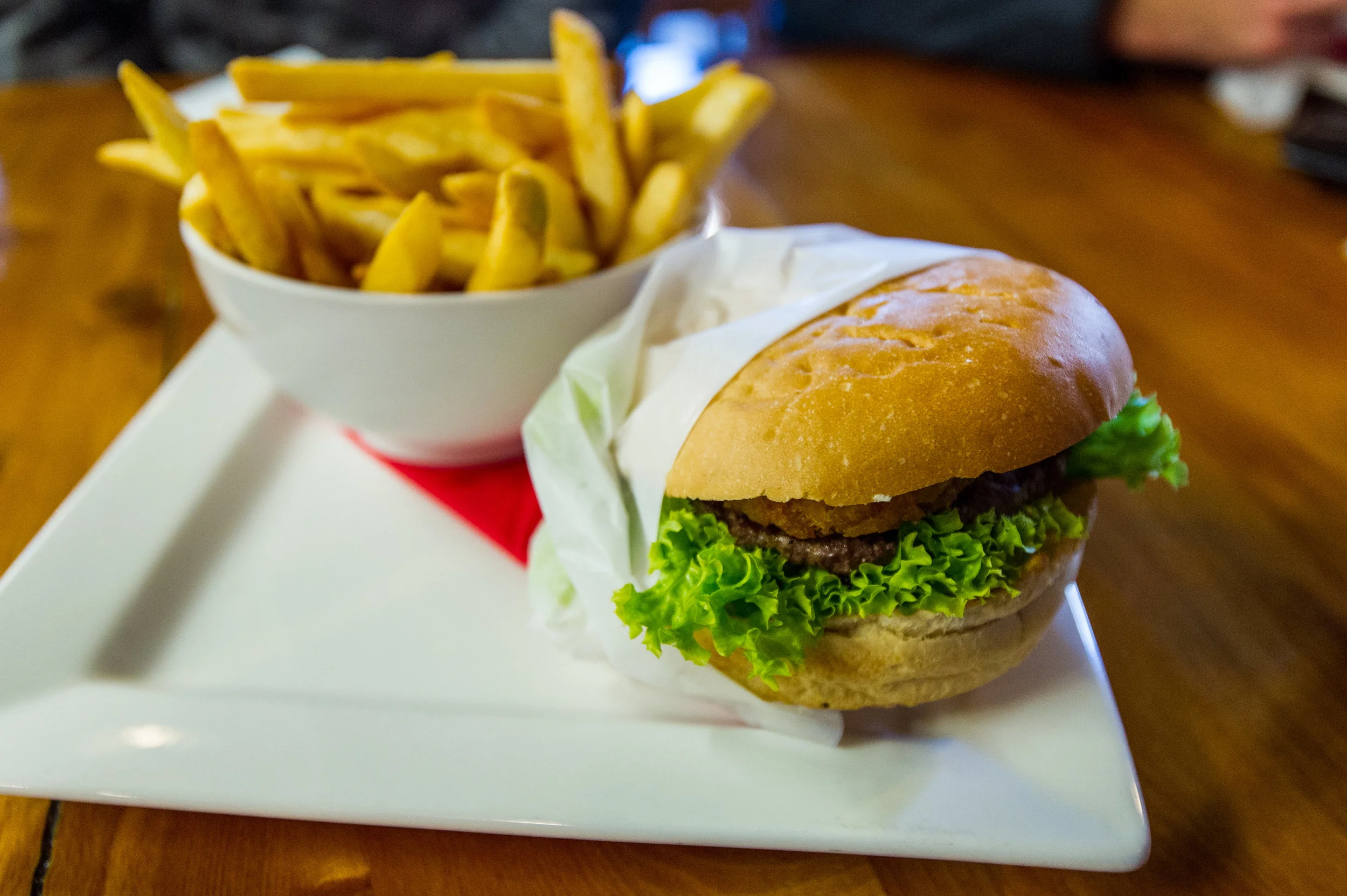 Devil Burger's Devil Burger in Queenstown.