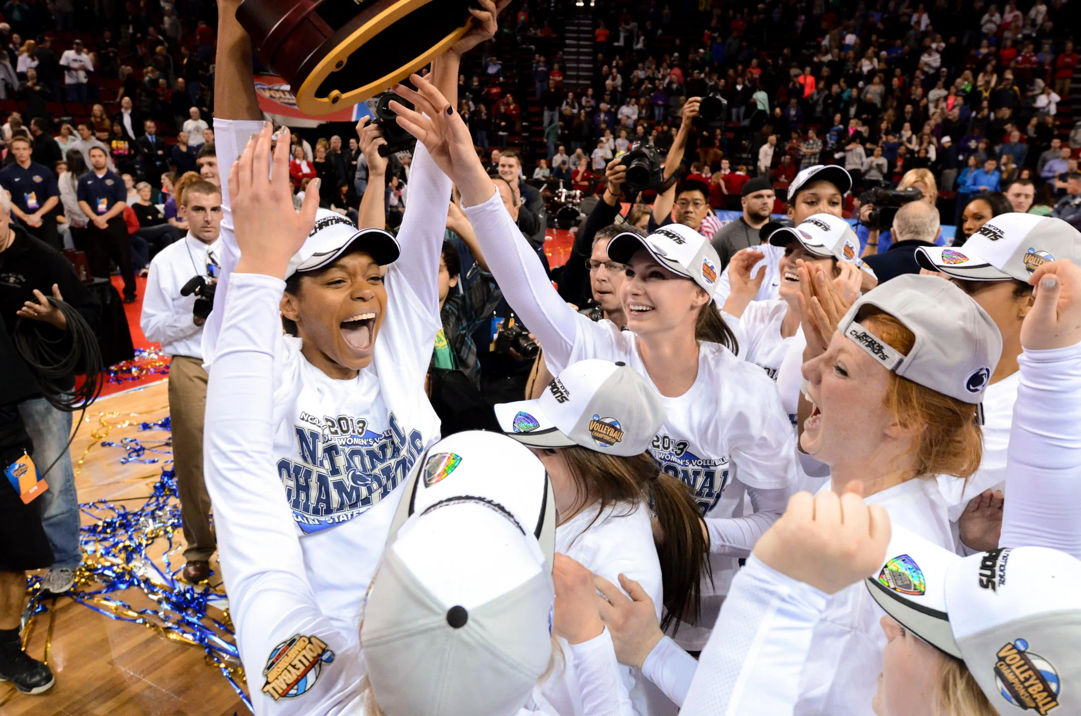 2014 NCAA Volleyball Champions Penn State Celebration