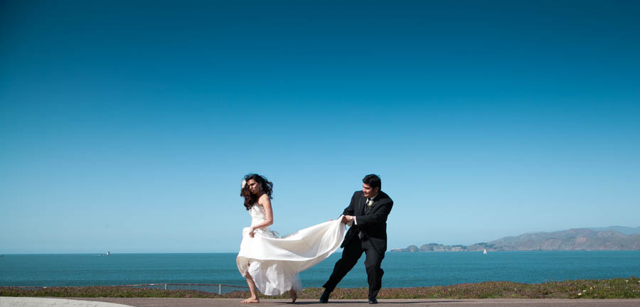 Priya + Rahul//Baker Beach Wedding, San Francisco