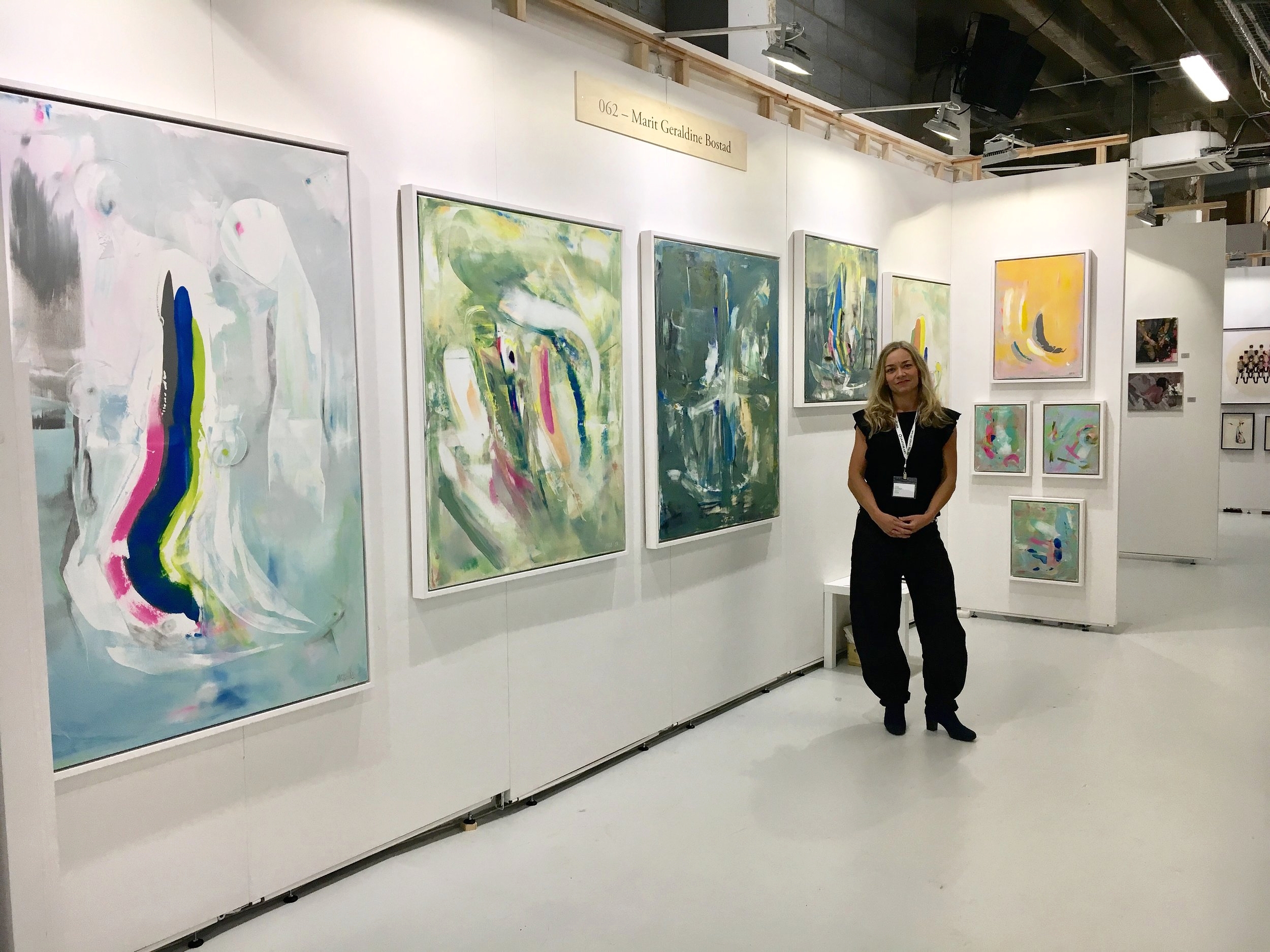 Install view / Stand at The Other Art Fair, Victoria House, Bloomsbury / London, April 2017