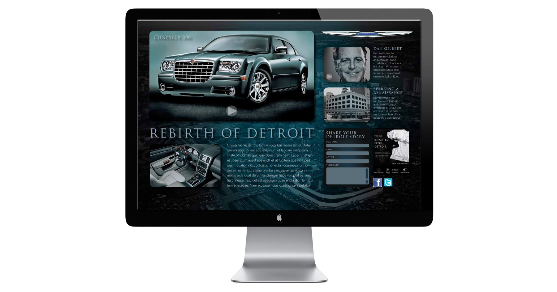 Chrysler Micro Site