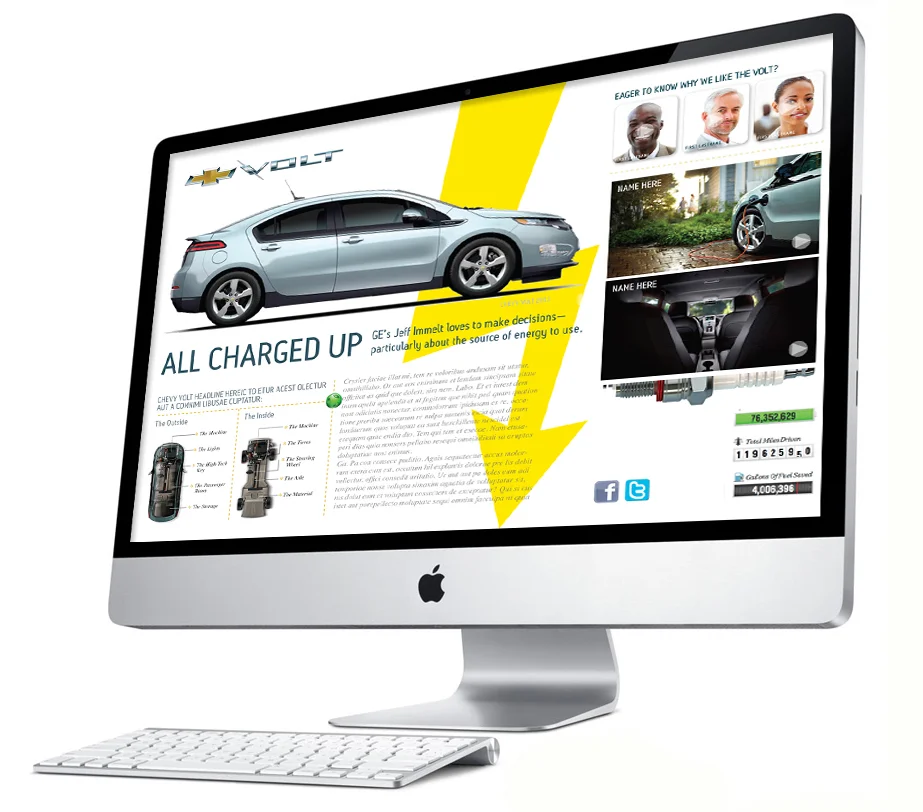 Chevrolet Volt Micro Site