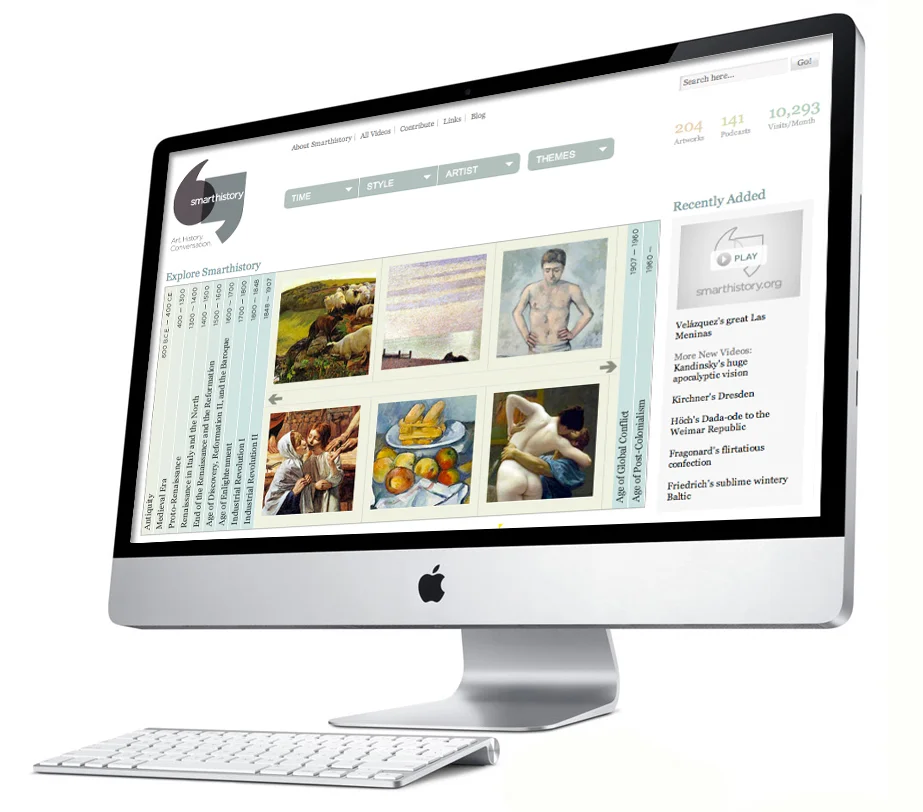 SmartHistory Logo & Website