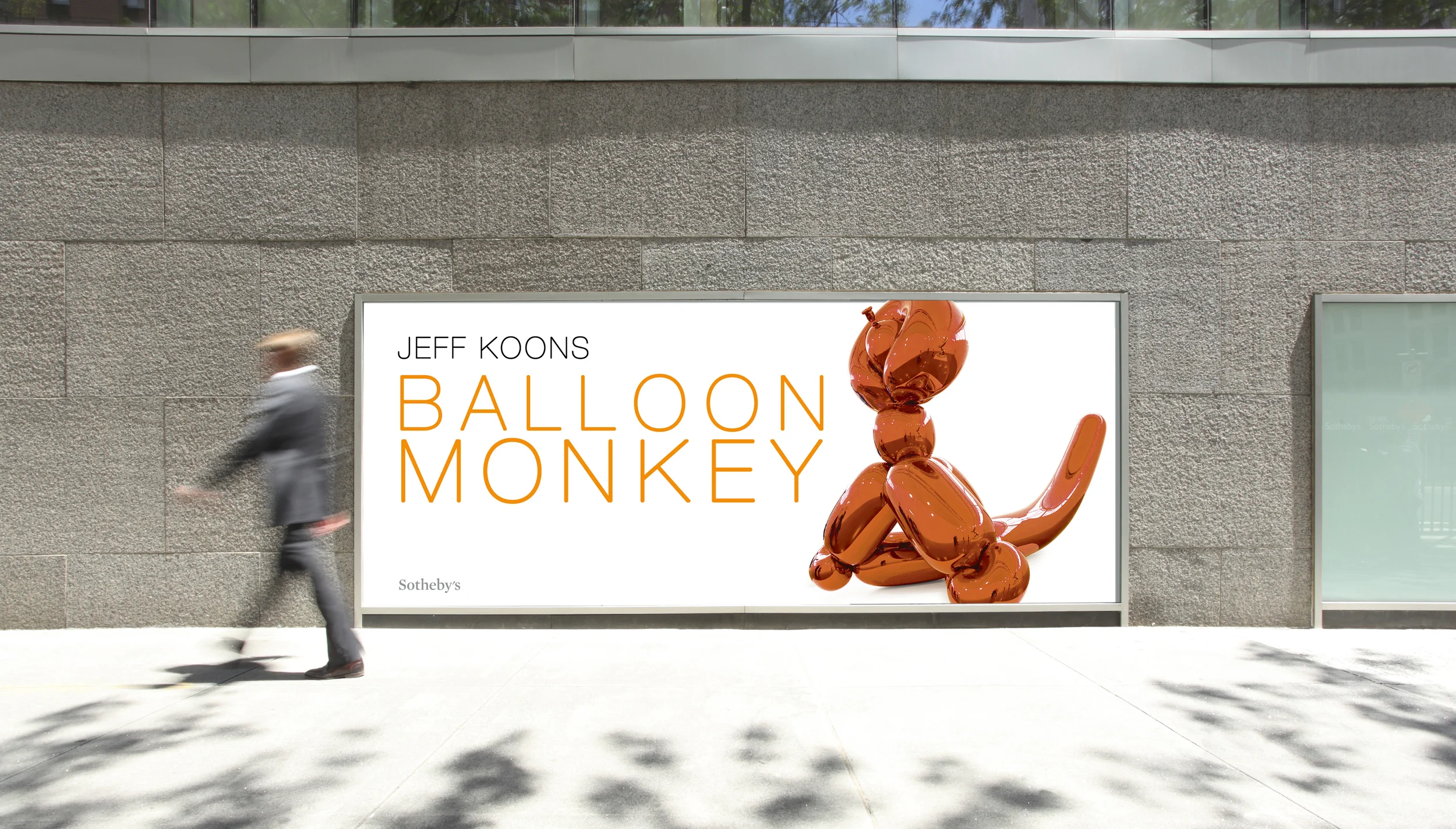 Sotheby's New York: Outside Auction Promotional Wall Poster