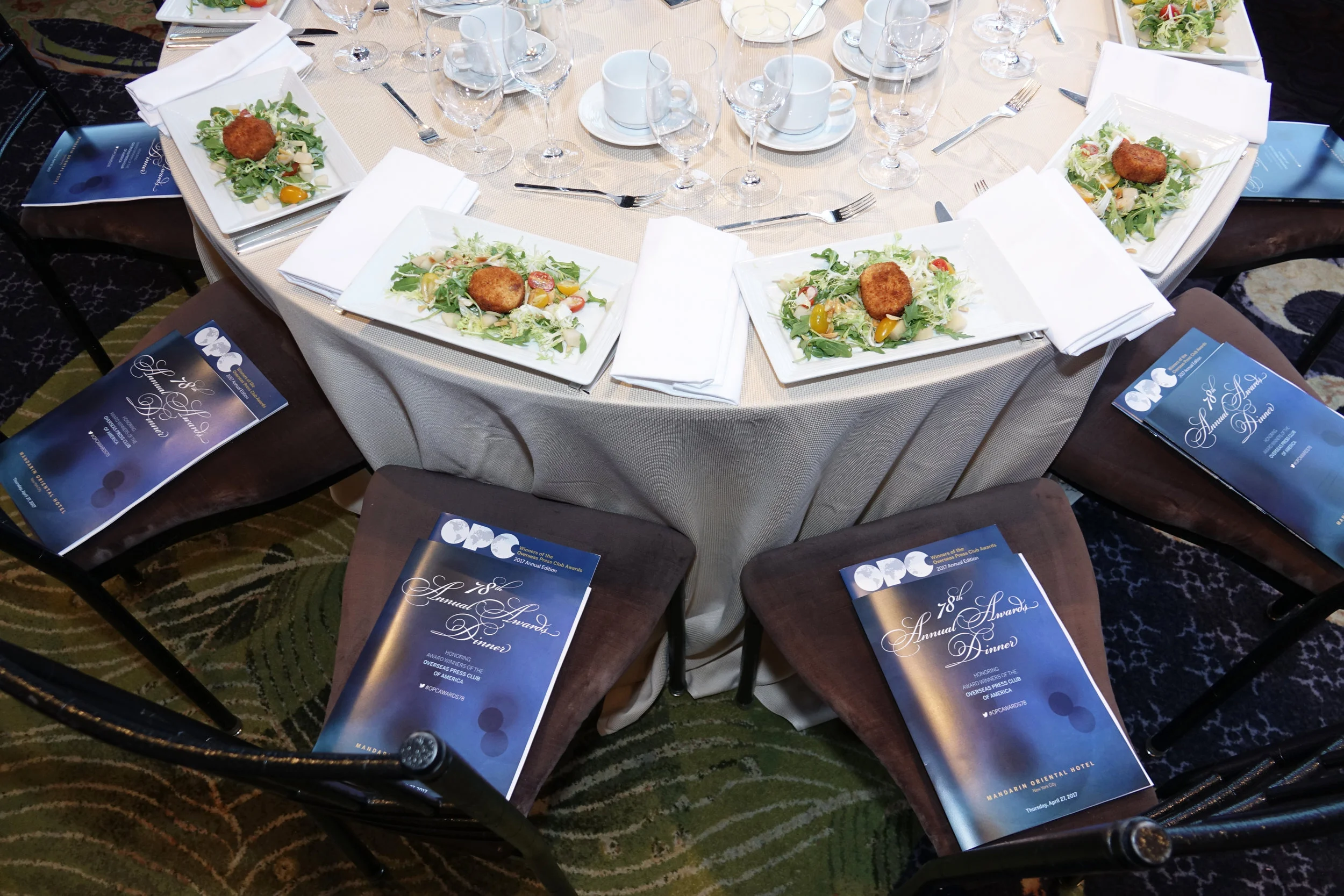 Overseas Press Club of America Awards Dinner Programs