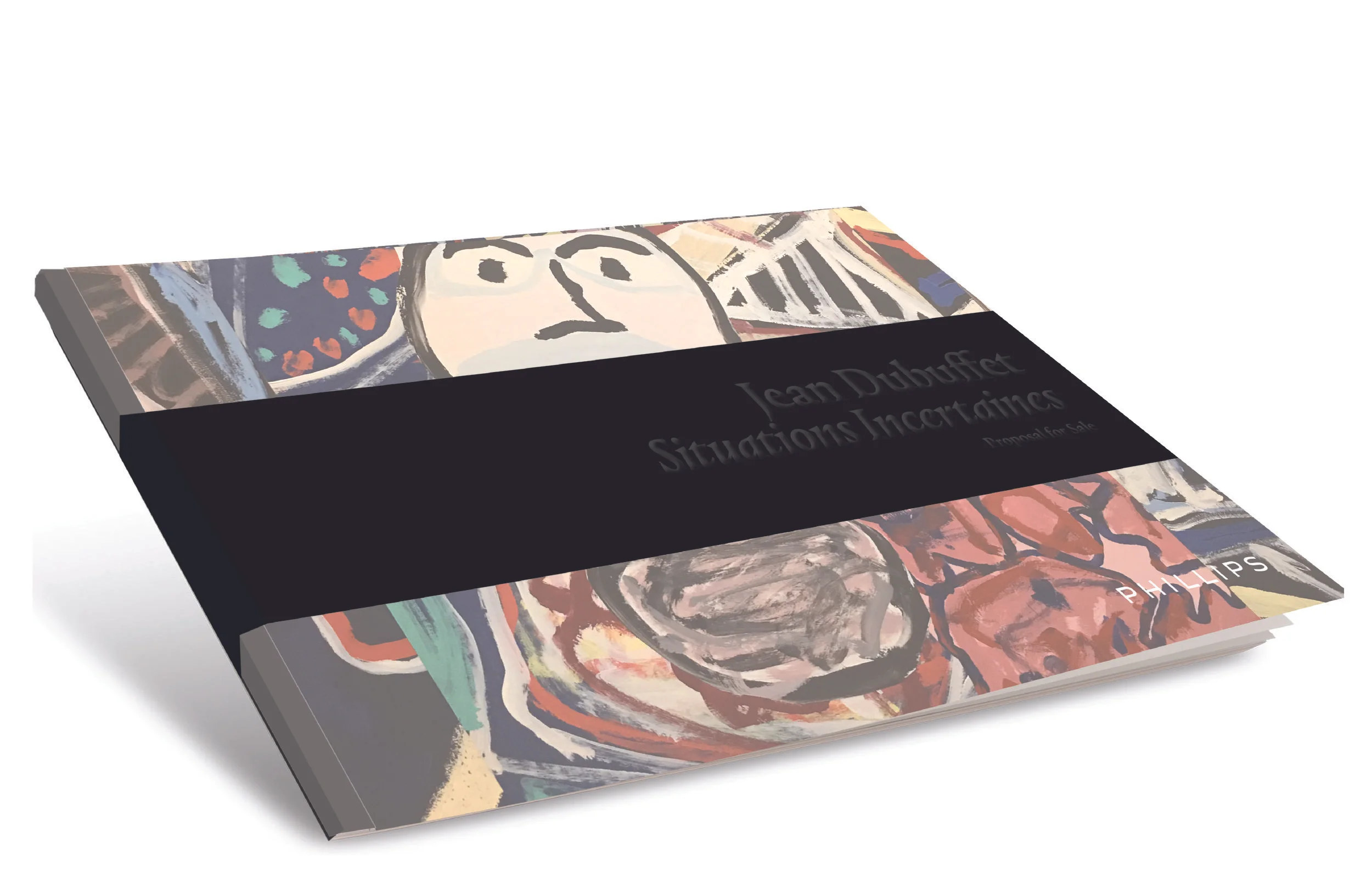Phillips Auctions: Proposal and Delivery Package for Dubuffet Painting