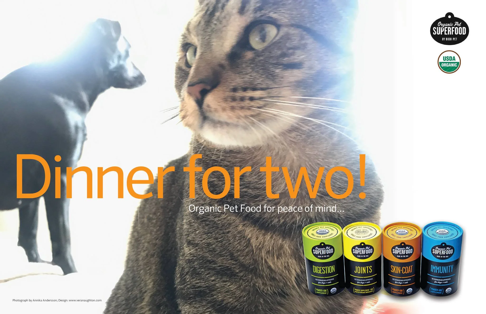 Advertising for Organic Pet Superfood