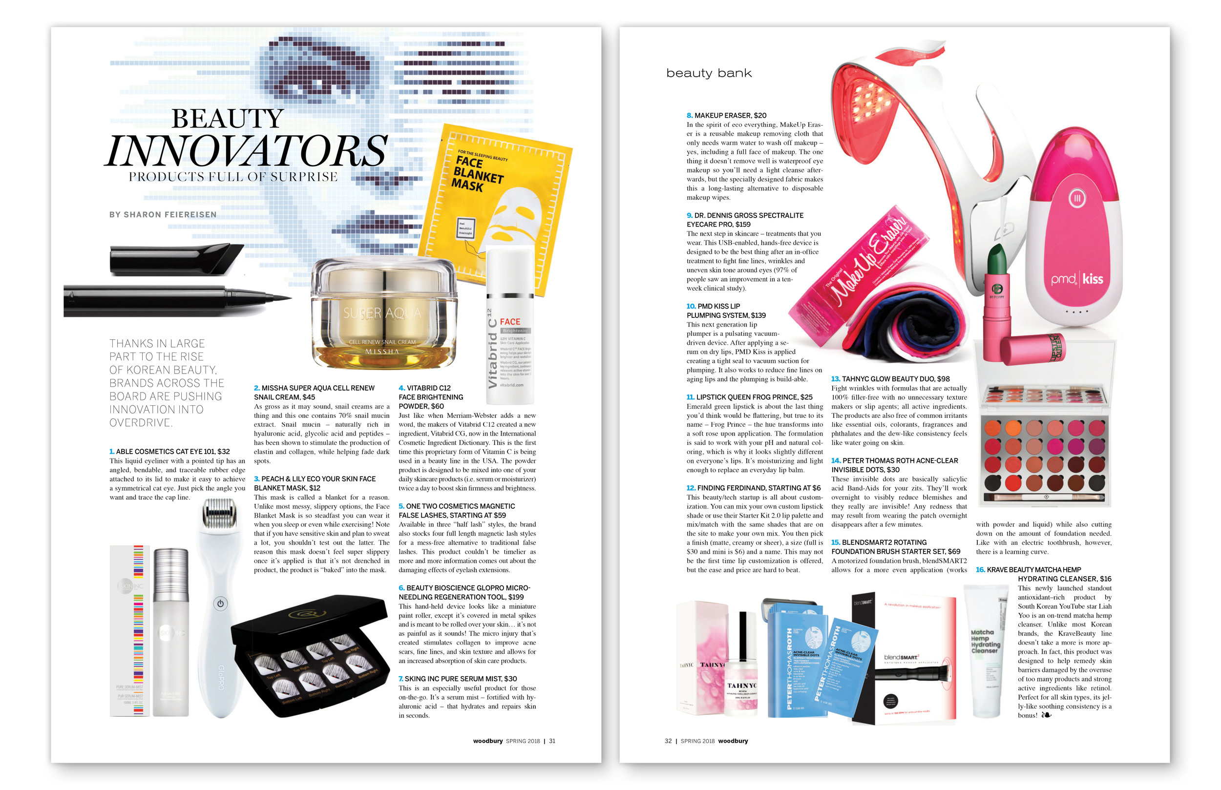 Woodbury Magazine Beauty