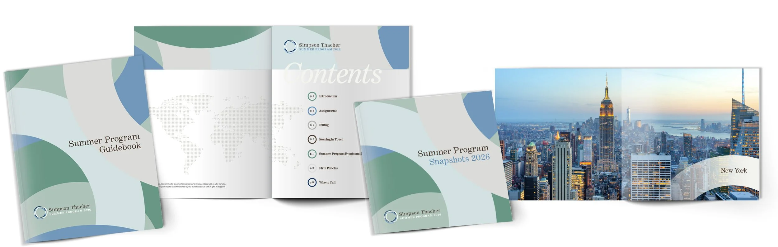 Simpson Thacher Summer Associates Program Brochures