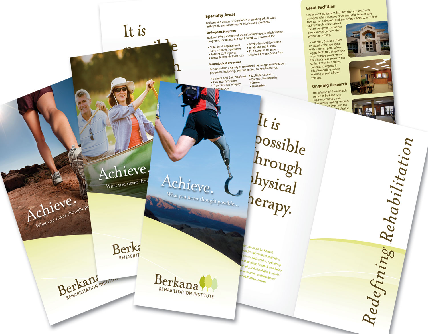 Callateral design for Berkana Rehabilitation Institute