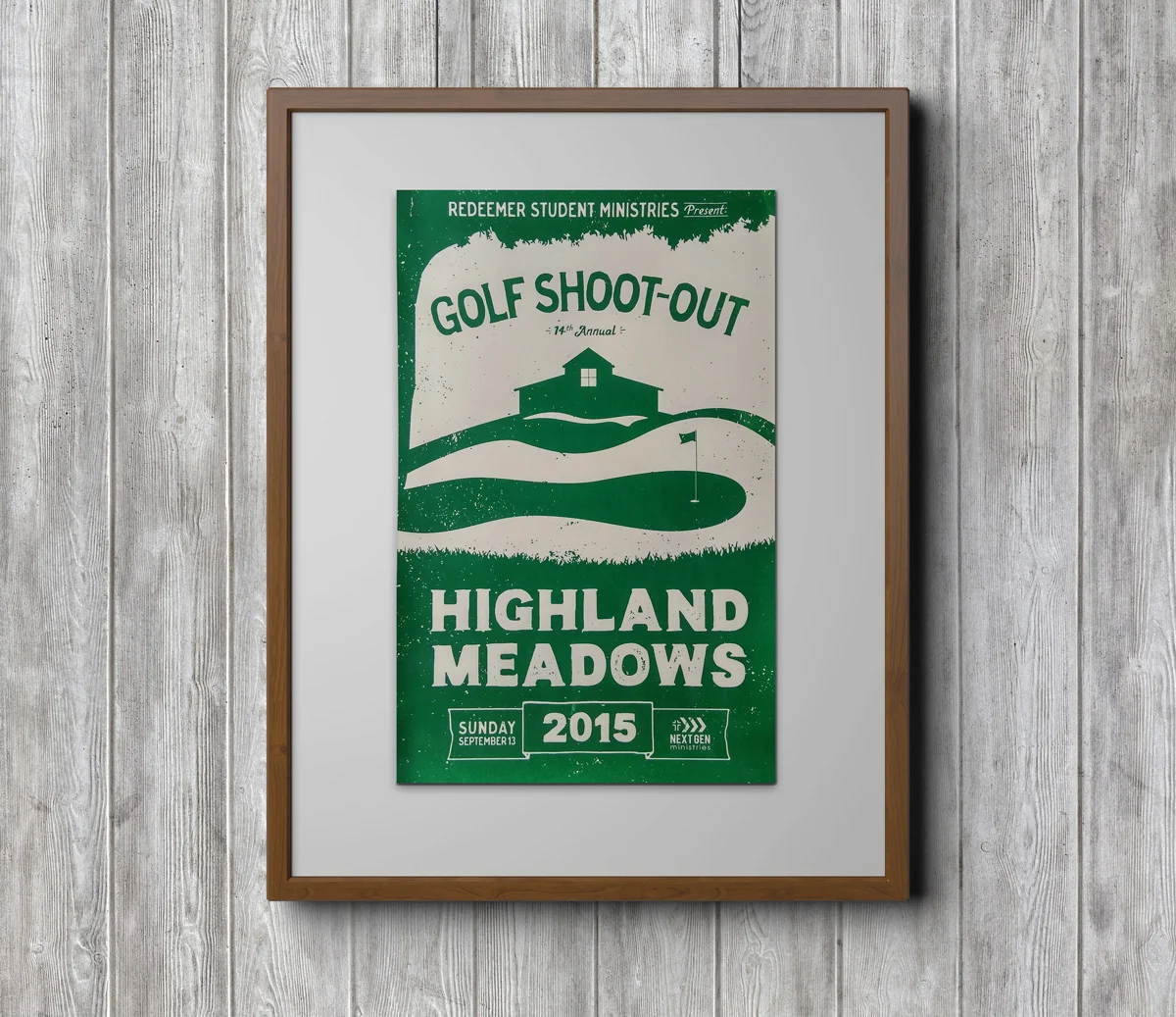 Poster and design donated by Clark Peak Design to benefit local youth group community service projects. (Click image to enlarge)