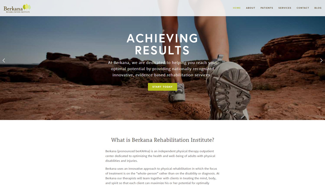 Berkana Rehabilitation Institute Go to site