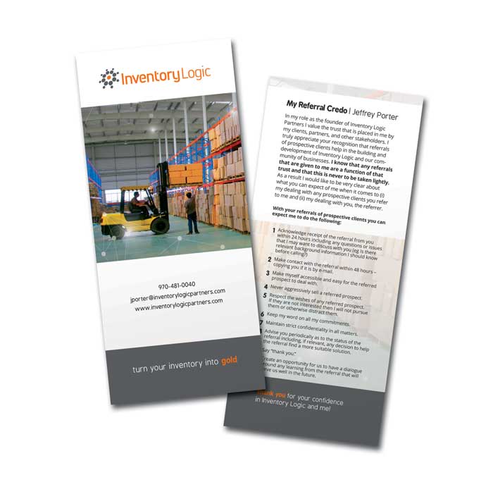 Creedo handout for Inventory Logic Partners