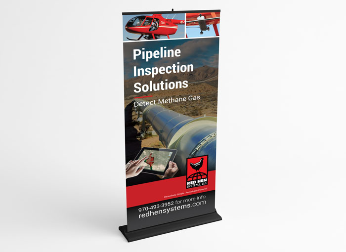 Banner design for Red Hen Systems