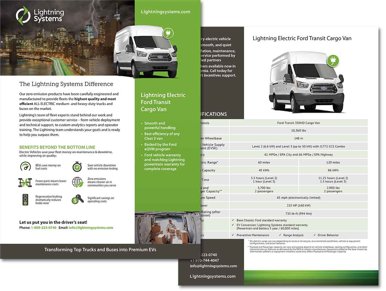 Lightning Systems Sell Sheets front-back Ford Cargo Van.jpg