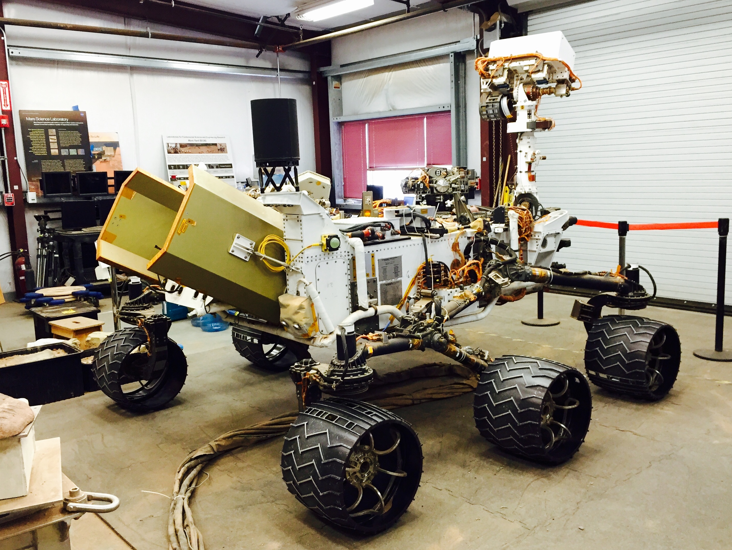 Researching the Mars Rover at JPL