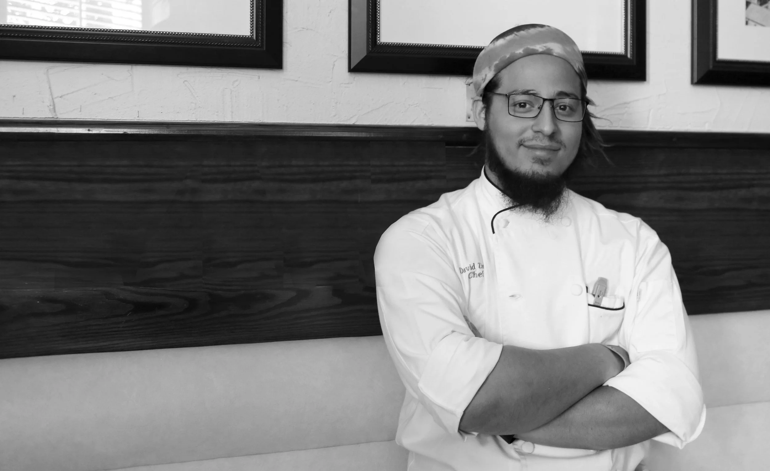 headshot of Bagatelle’s executive chef, David Zingg