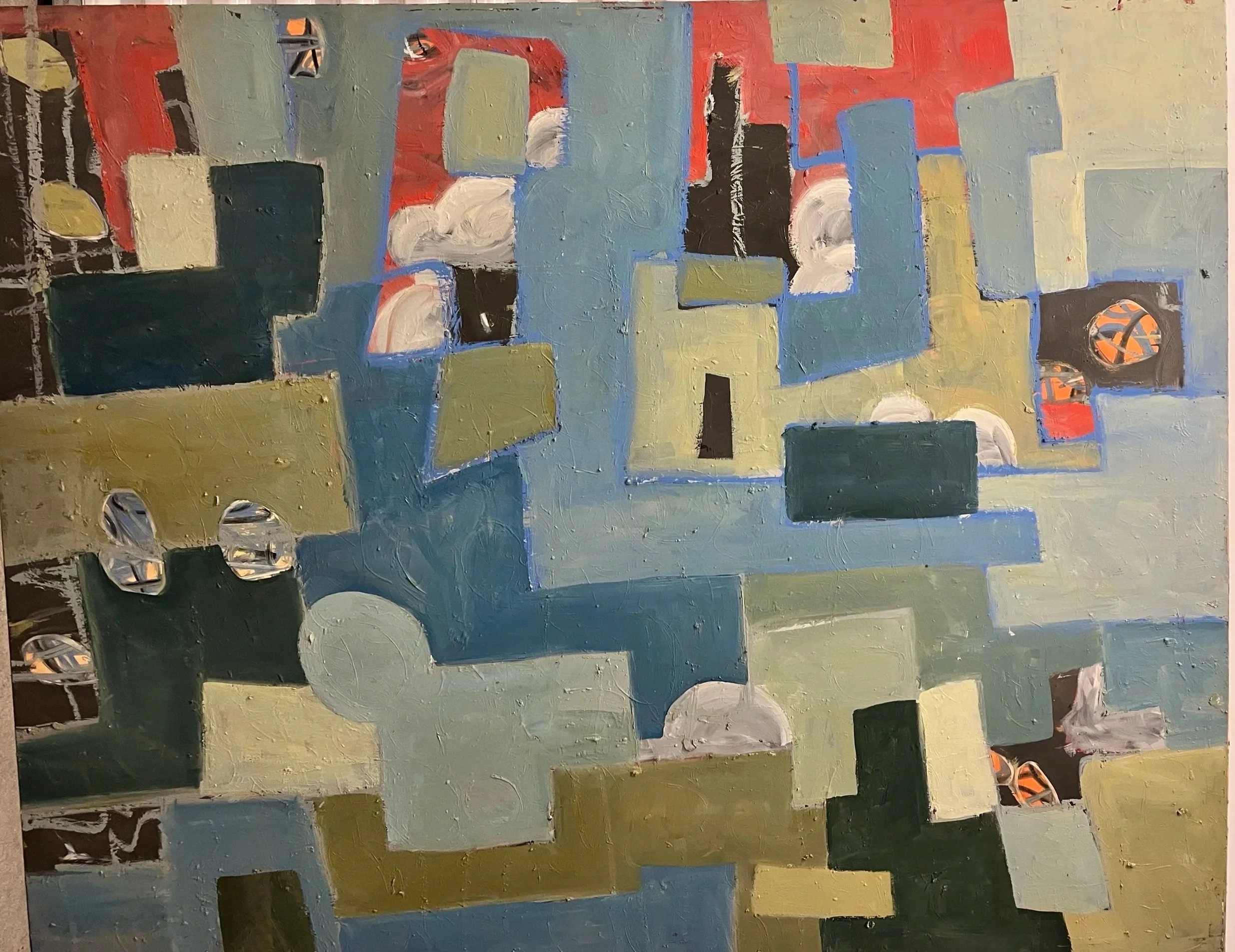  acrylic on board 