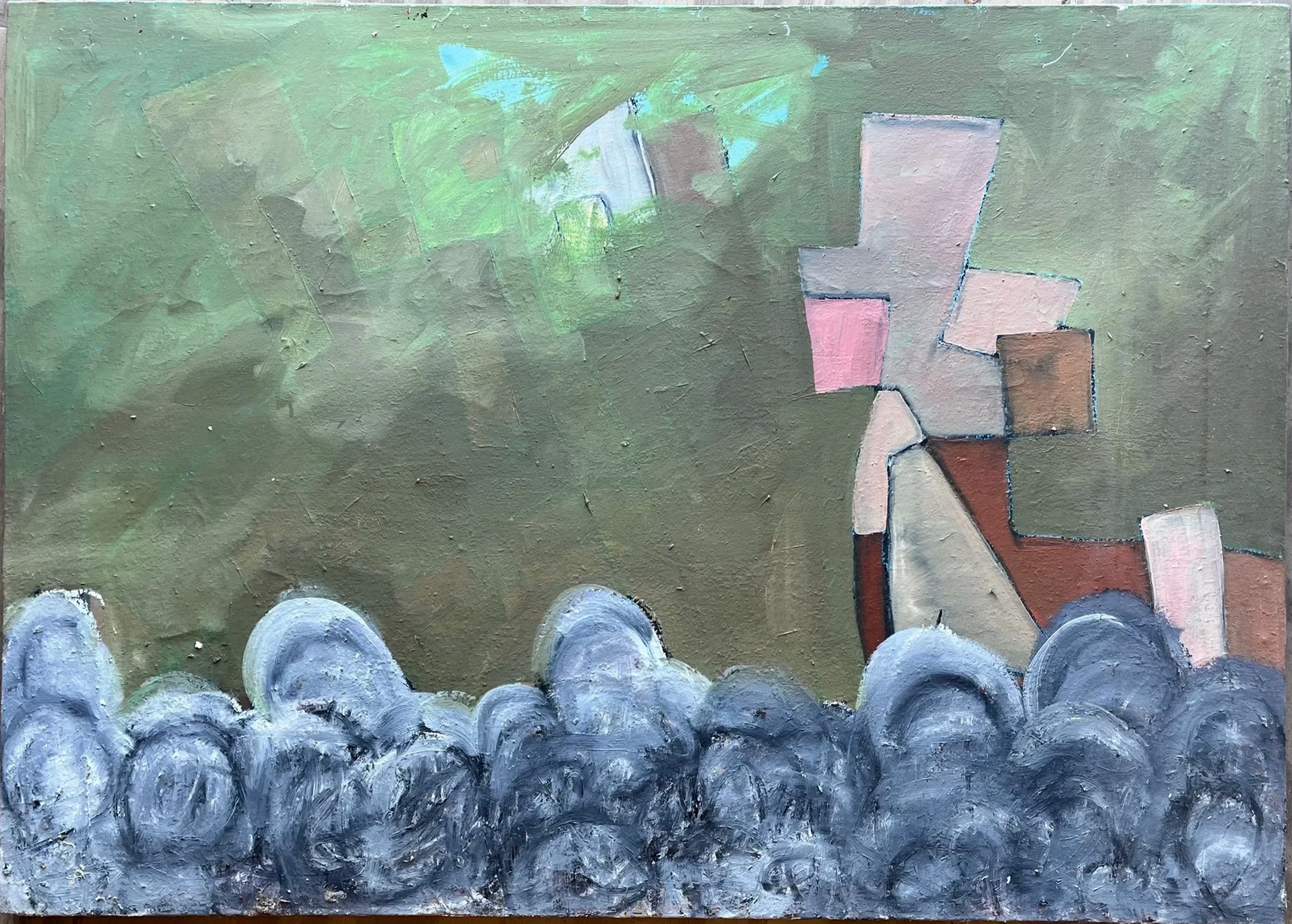  acrylic on board 
