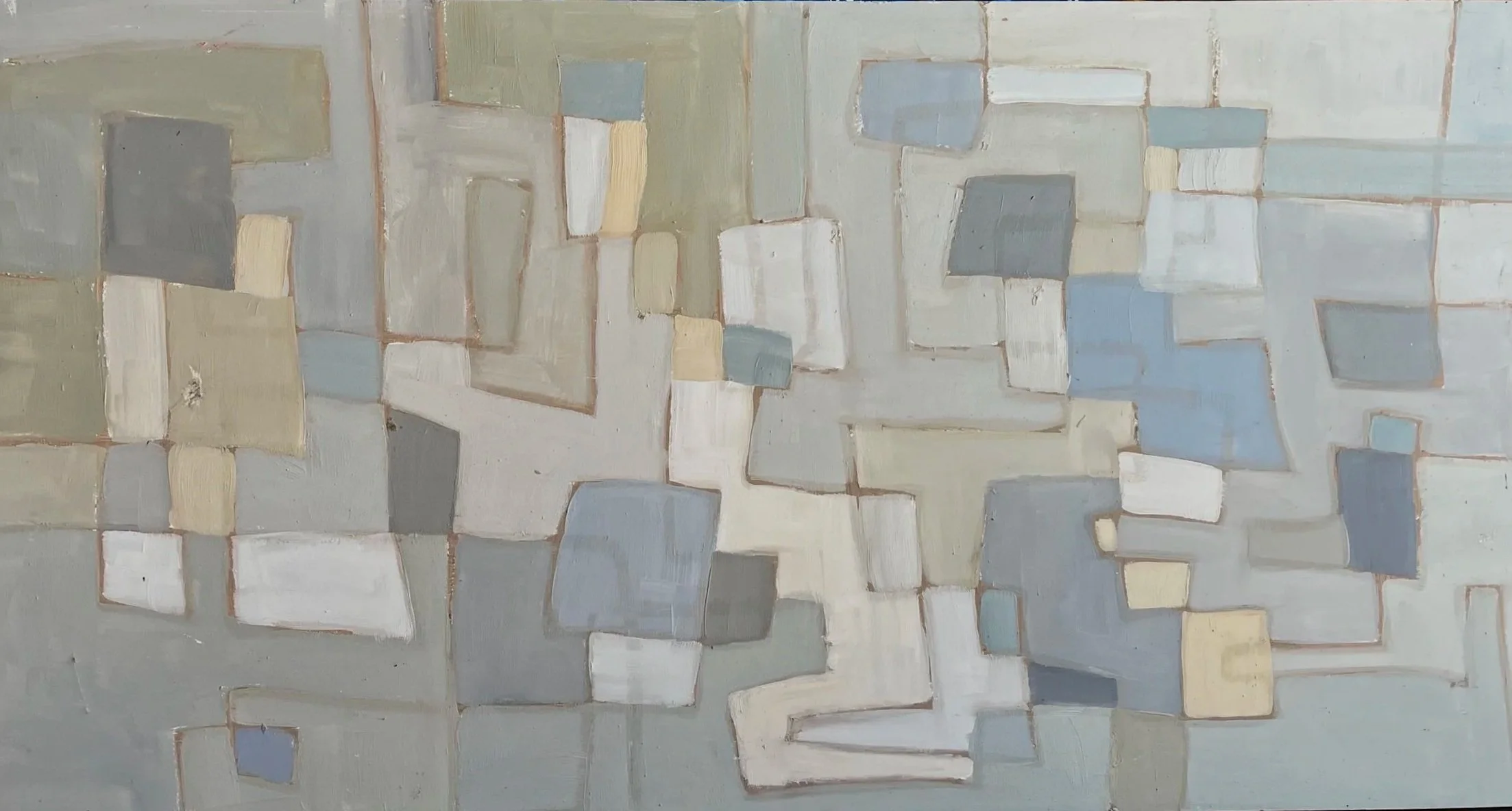  acrylic on particle board 