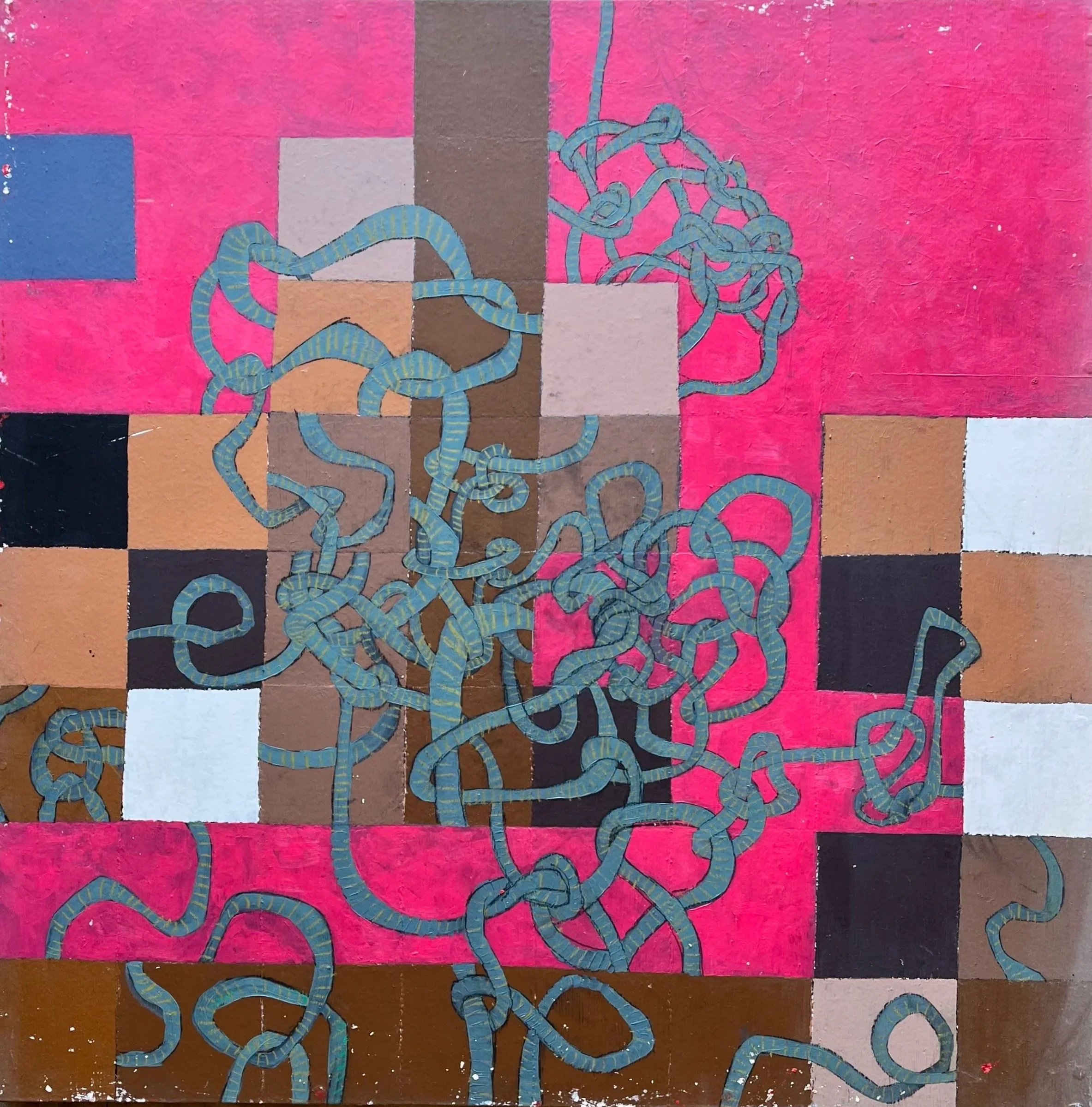  acrylic on board 