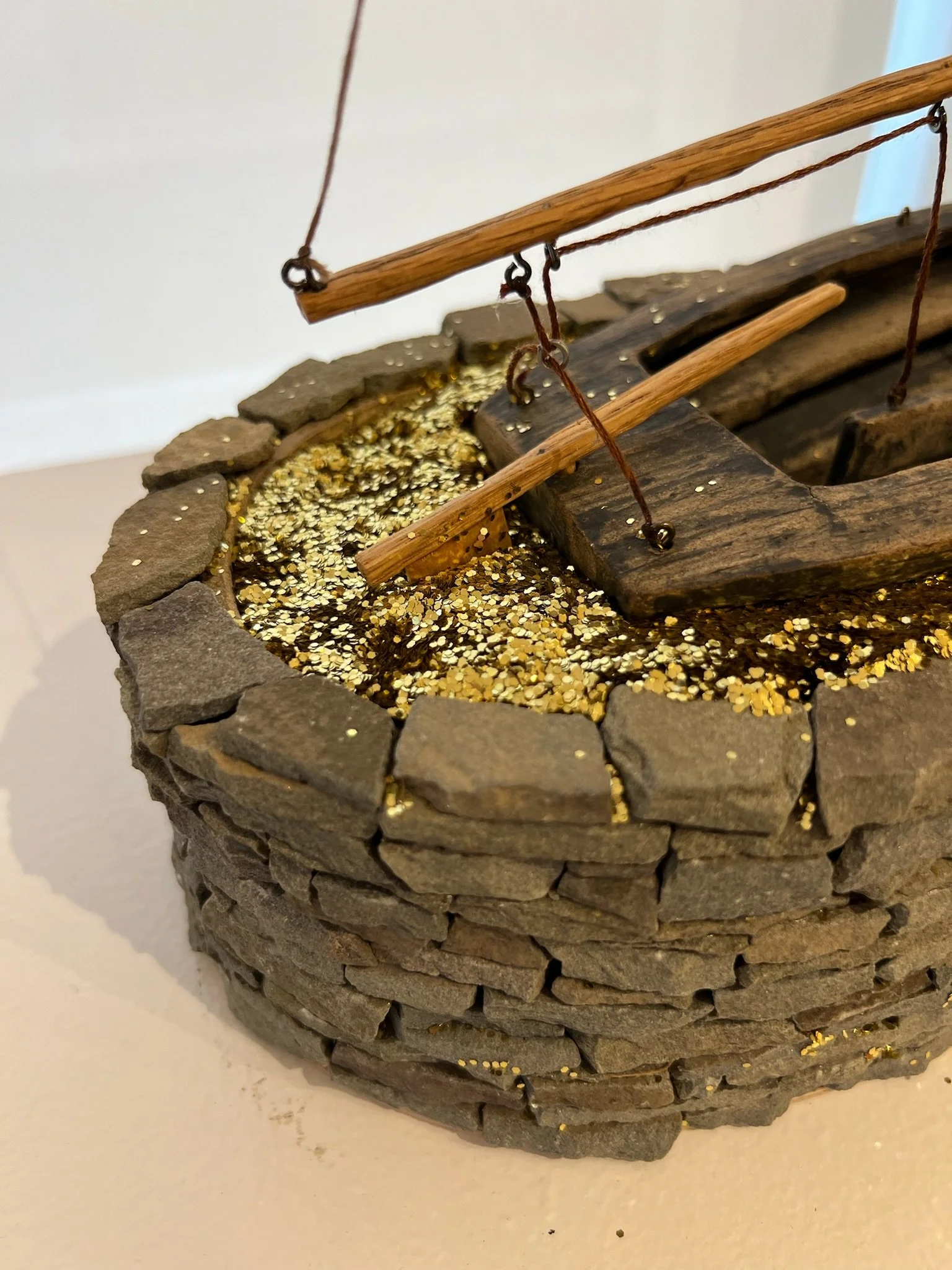 Golden Well (detail)