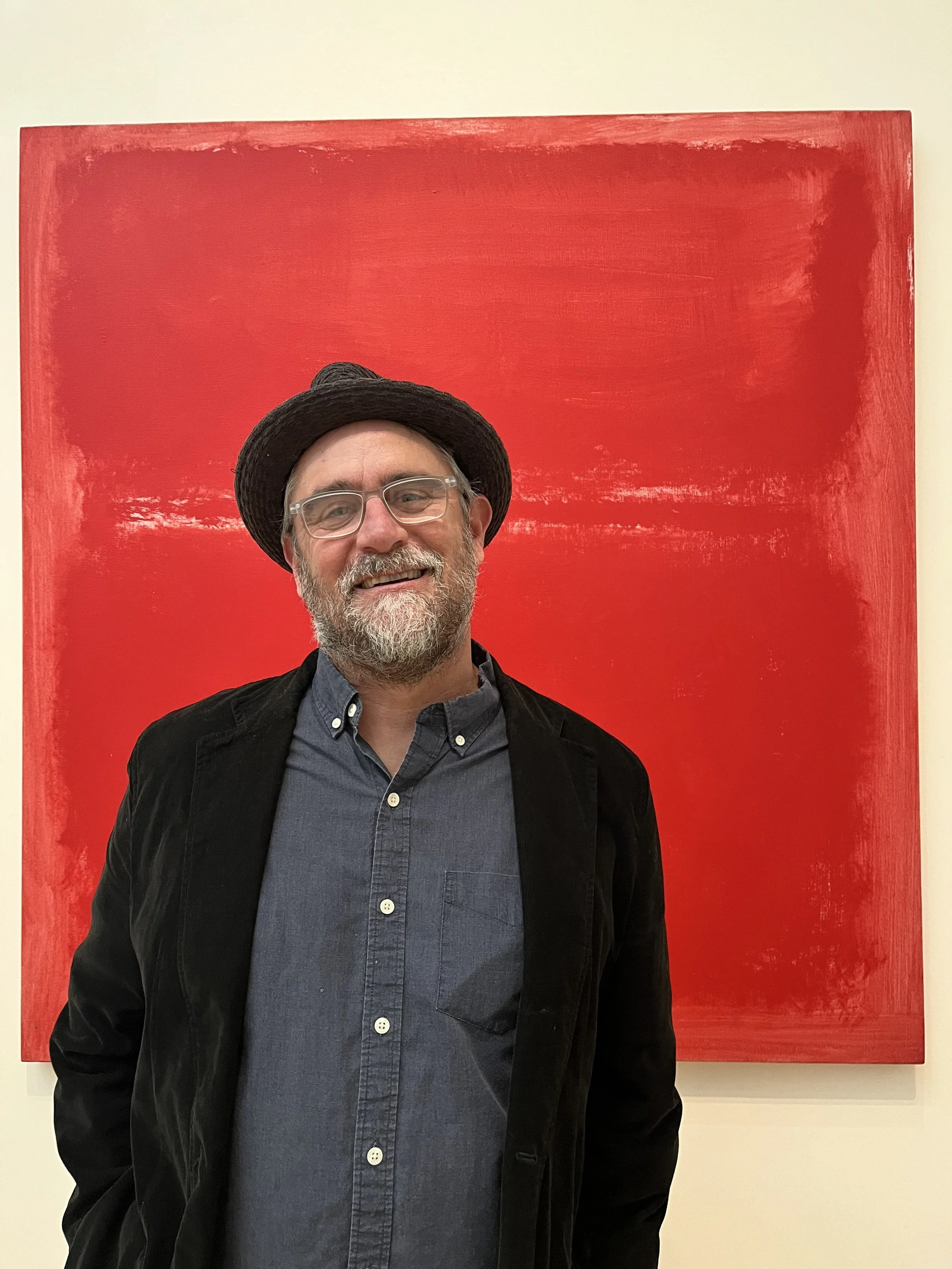 Paul at Mark Rothko exhibit, Washington, D.C., 2024