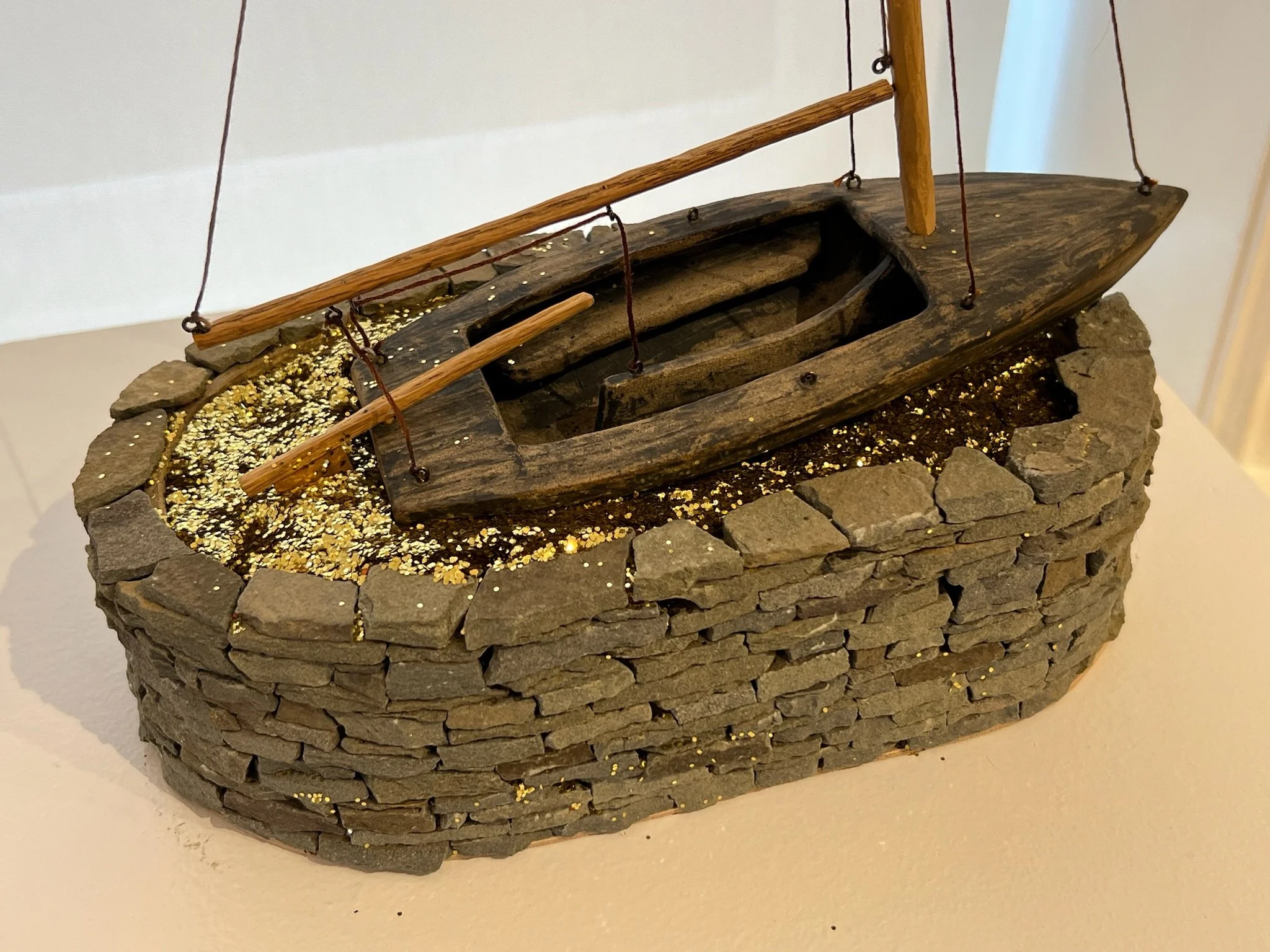 Golden Well (detail)