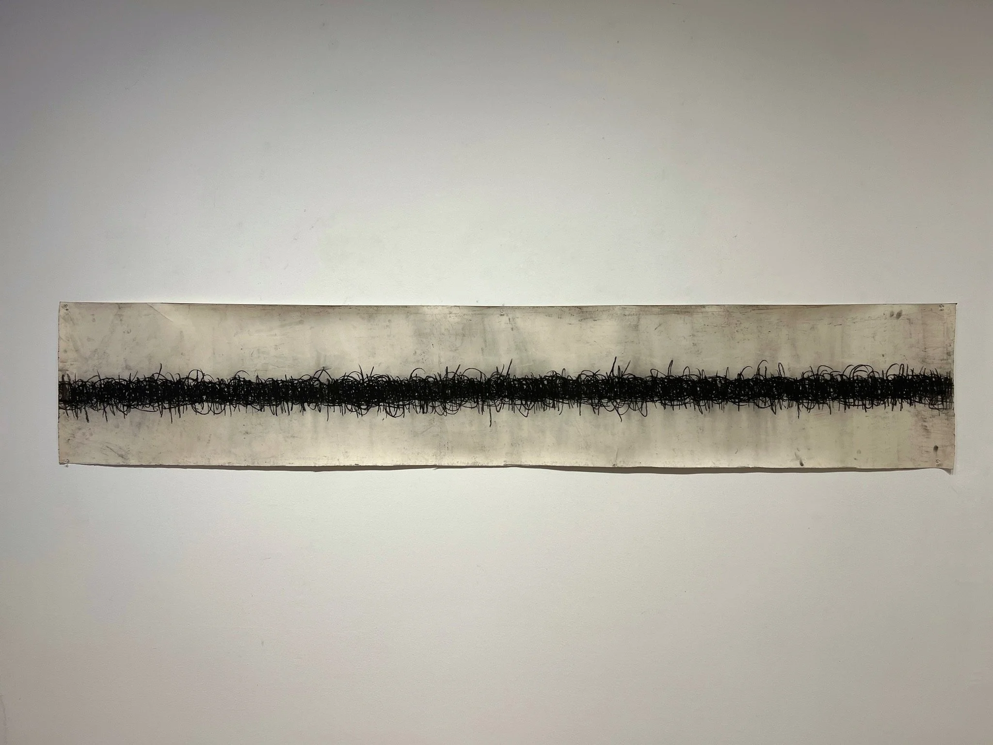 Untitled, thin written stripe