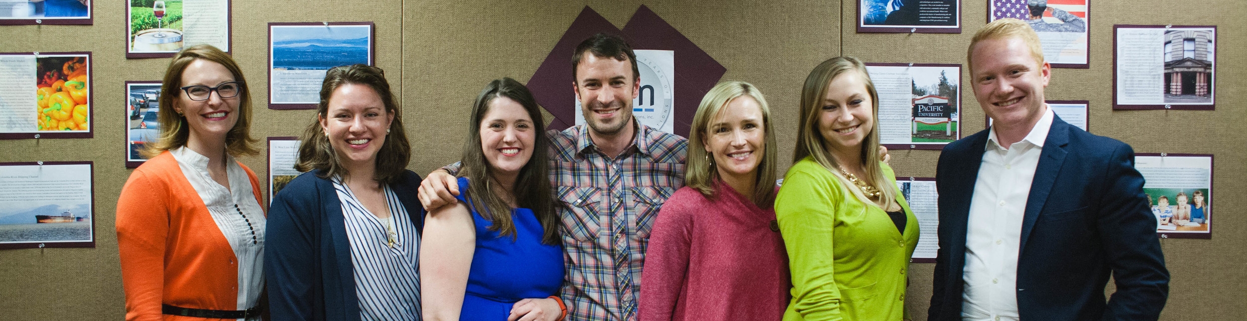 Group photo of alumni who served on the State Lobby Team as interns.