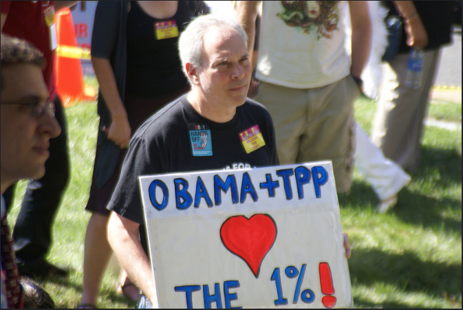 Negotiators wrapped up a framework for the 12-nation Trans-Pacific Partnership, but the trade deal may face substantial opposition in Congress in an election year from a loose coalition of labor, environmentalists and disgruntled industry. (Communication Workers Union)