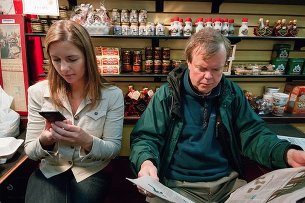 It isn't just the news business in transition. The switch to mobile devices is driving news content and delivery in new directions.