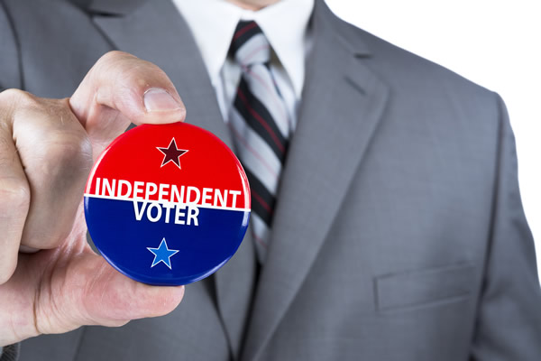 The surge in 2016 presidential primary voting can be attributed to campaigning that has activated political independent voters. It is very likely the next president will be elected because he or she wins the most independent votes.
