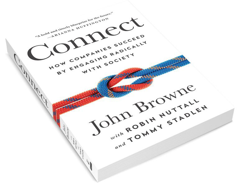 A new book argues connected businesses are the “new frontier for competitive advantage and profitability for those who are enlightened enough to go beyond philanthropy or corporate social responsibility.”