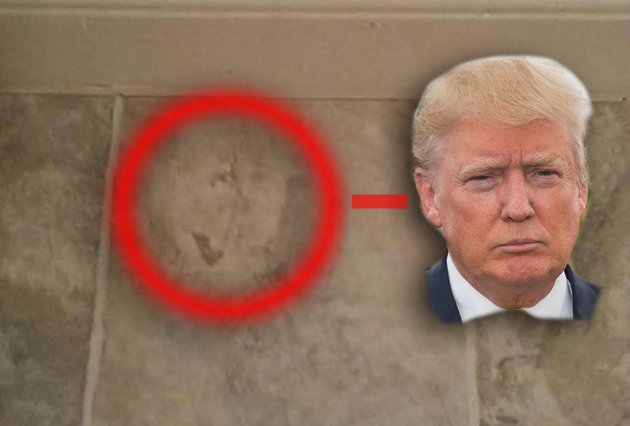 A Virginia man who supports Donald Trump for president swears he saw his candidate’s face on a bathroom floor while sitting on his toilet. It wasn’t the weirdest thing in the whacky world of politics.