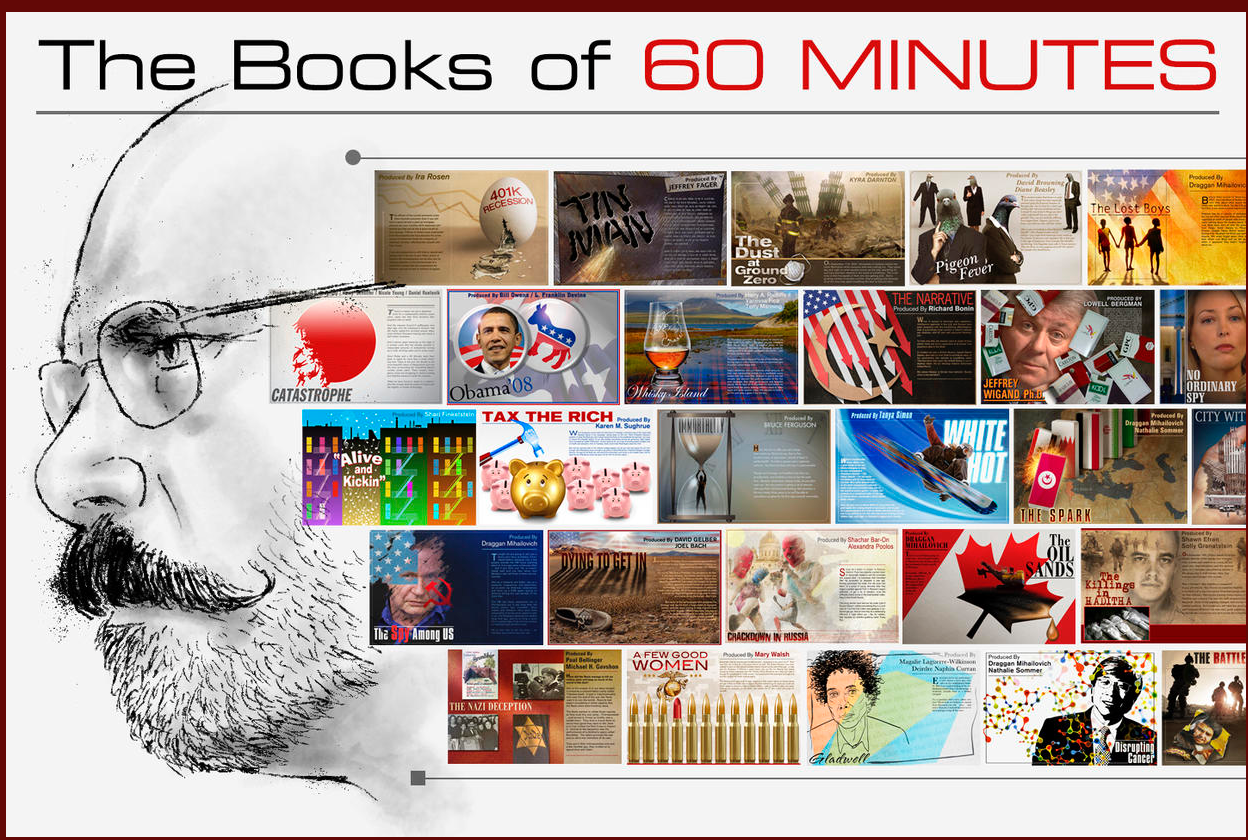 Retiring CBS 60 Minutes graphic artist Bob Corujo can teach presenters a lot about how to create a lasting impression in less than a minute.