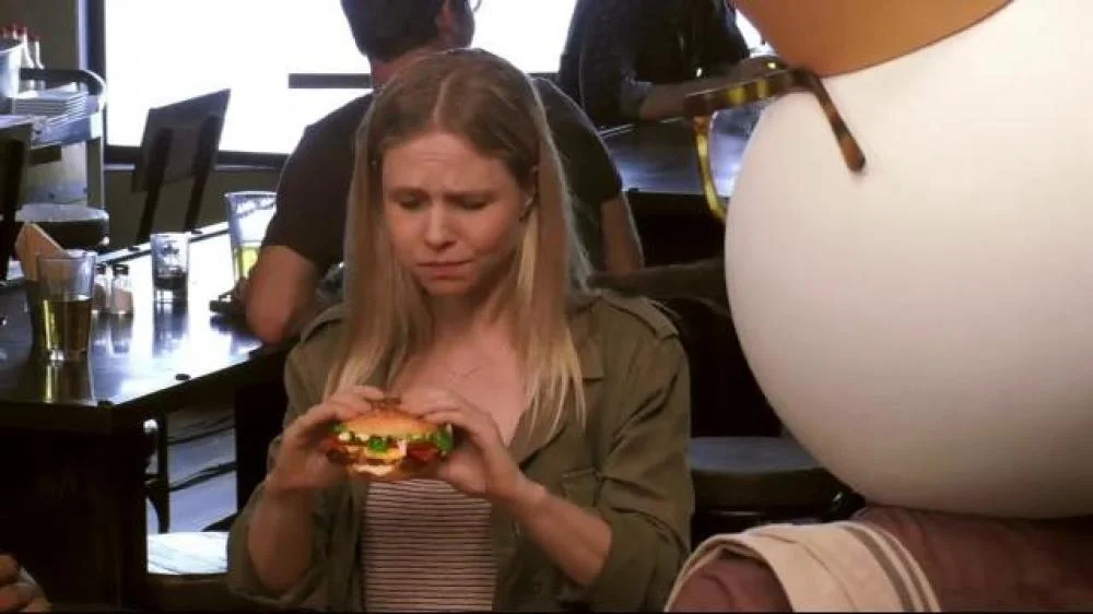 Jack in the Box TV spots still include Jack Box, the quirky, ball-headed band mascot, but now the food the restaurant chain serves gets more prominent play.