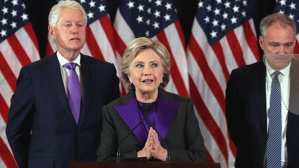 Hillary Clinton maintained the long tradition of peaceful transition of power in Anerica with a gracious, unifying and hopeful concession speech. 