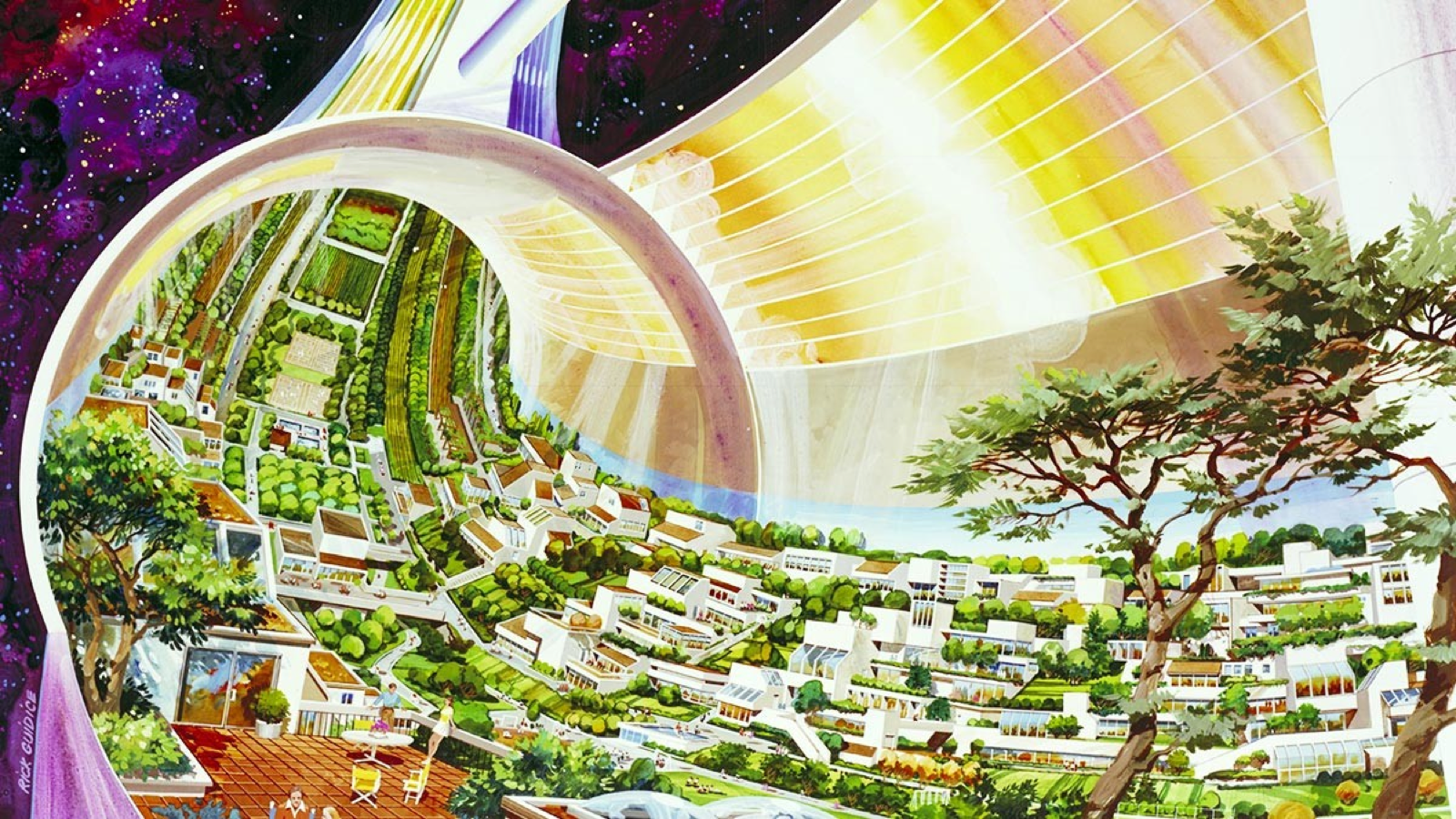  Science fiction may seem far-fetched, but it can make it easier to picture change and imagine solutions that would otherwise seem out of this world. Illustration from Harvard Business Review