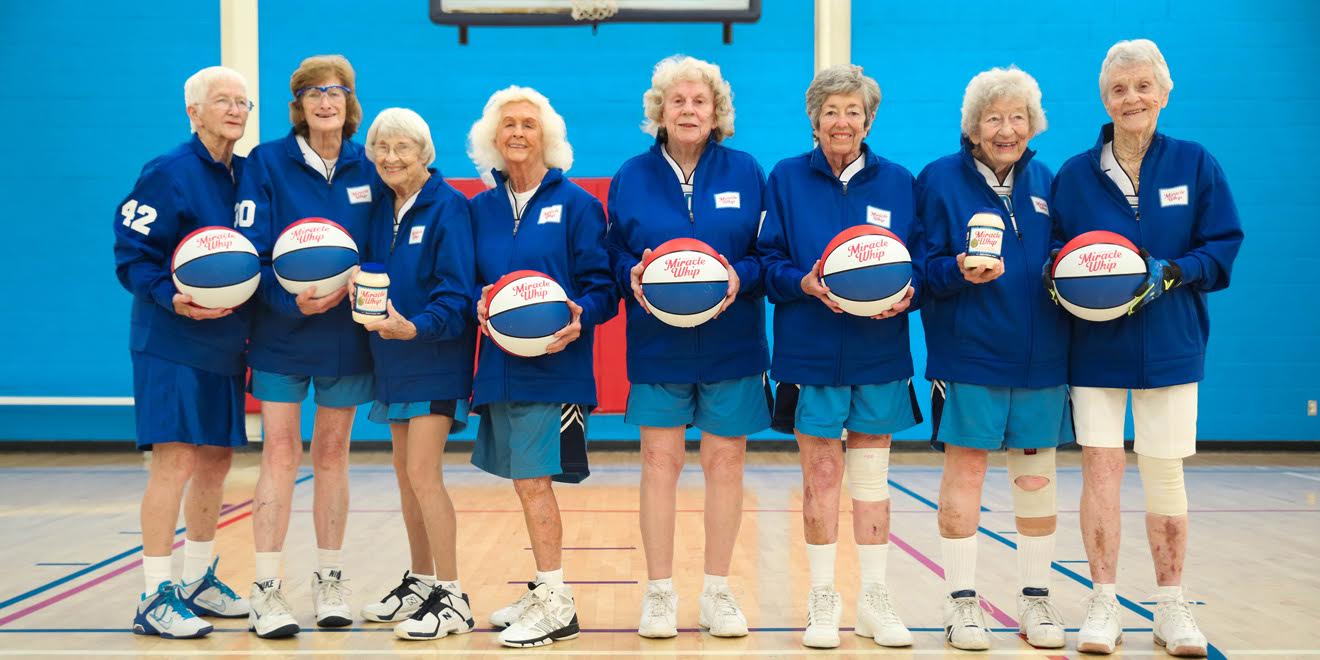 Miracle Whip celebrated its 84-year-old history by sponsoring a women’s basketball team consisting of 80+ year old players who grew up with the iconic mayonnaise and embody the brand’s message of enduring heritage.