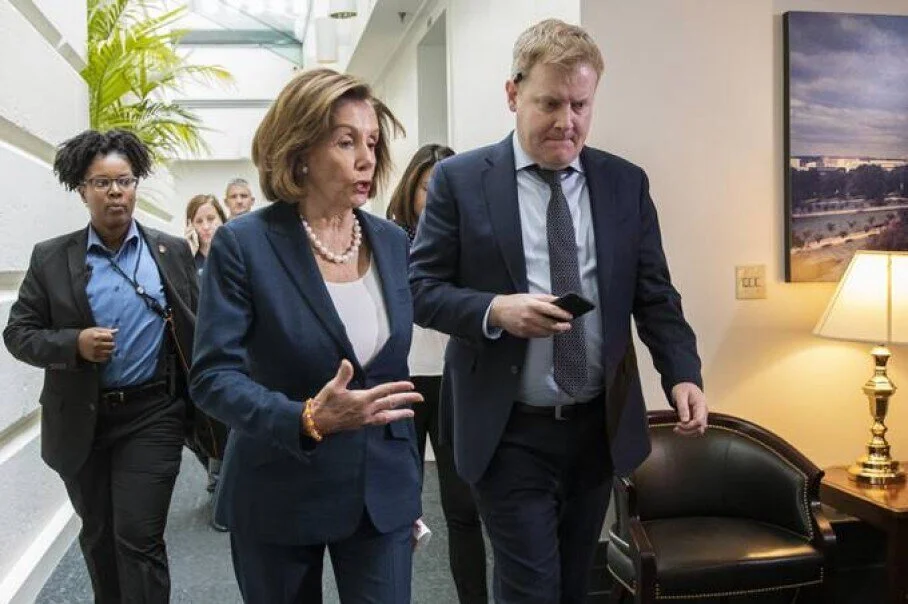 As she oversees an unfolding presidential impeachment inquiry, House Speaker Nancy Pelosi also is shepherding legislation to lower drug prices covered by Medicare. Her bill could receive a House floor vote as early as next week. (Photo Credit: Manuel Balce Ceneta/AP)
