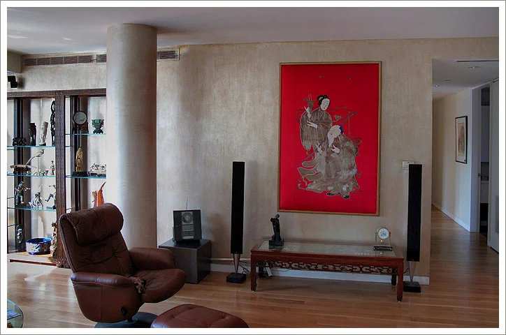 Antique Silver: Gilding project. Private residence. NYC. Designer: Yaelle Yoran-Wastin.