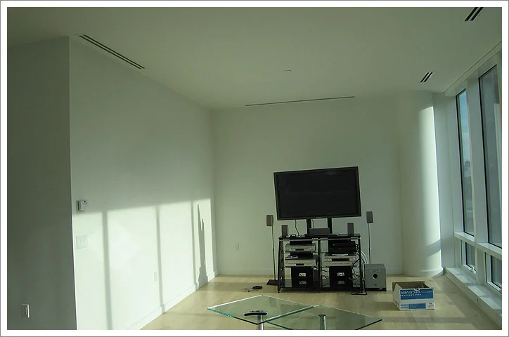 Geometric Design: Venetian Plaster. Private residence in the Astor Place Building, NYC