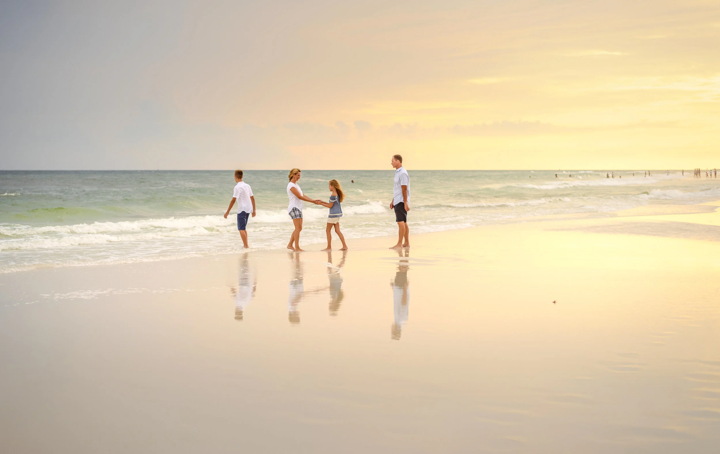 Destin Family Photographer - A Big Golden Pond