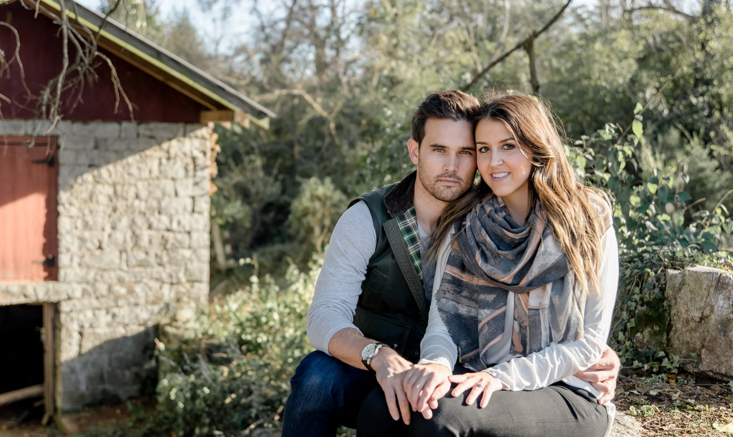 Golden Engagement in Franklin, Tennessee